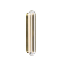 Nordlux Cavara LED-væglampe messingfinish